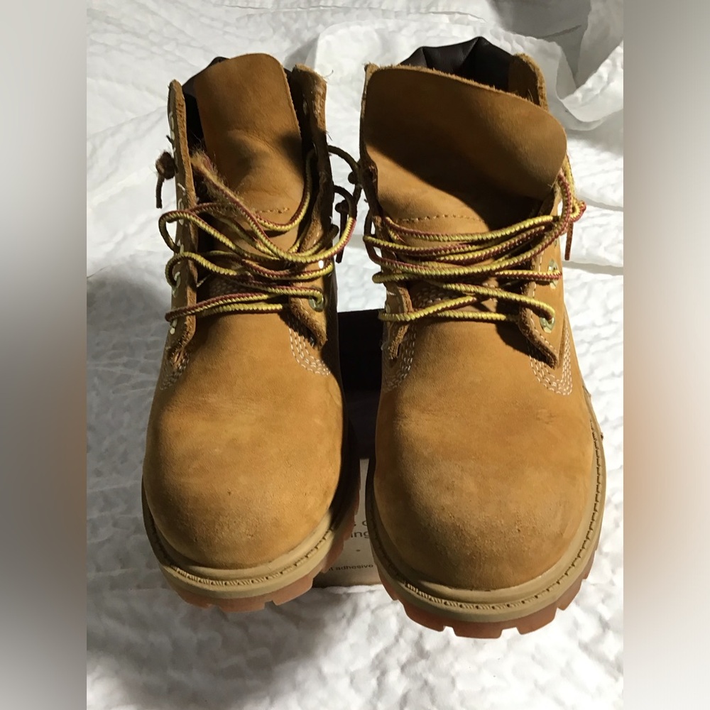 Timberland Toddler Boots Tan Color ( Butter ) Size 12 M Leather